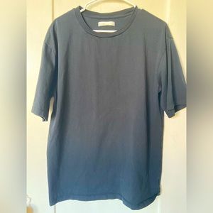 Frank & Oak large fit t-shirt , black . Size S